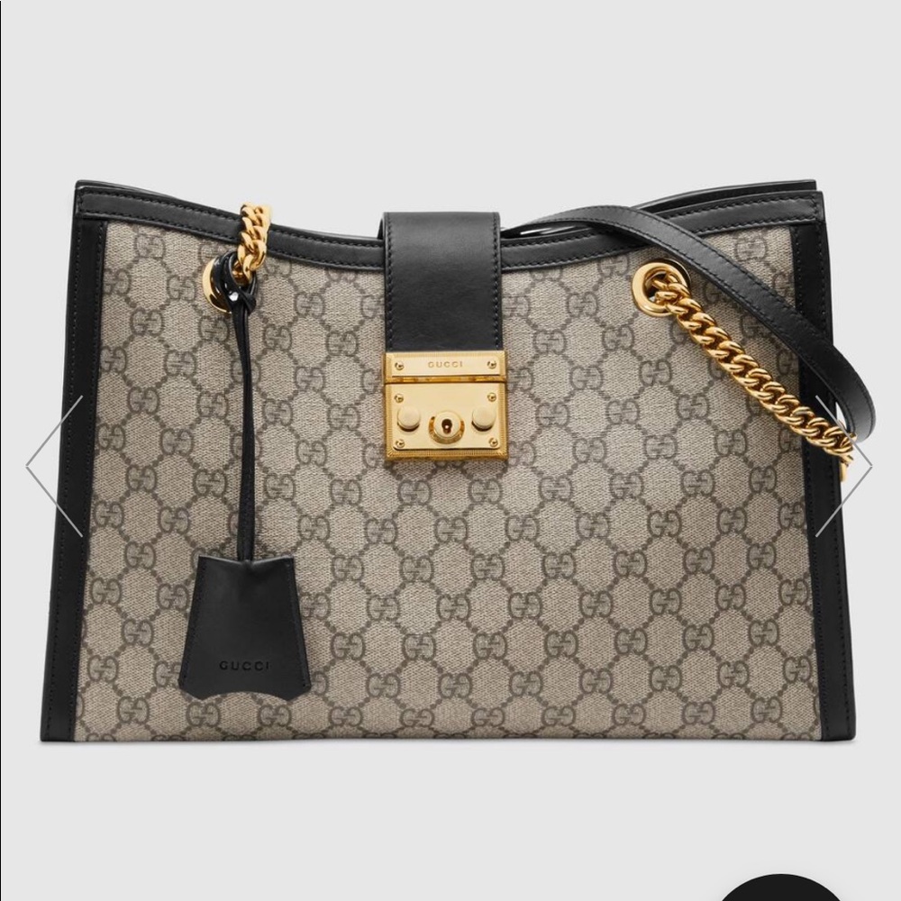 ***SOLD**** Padlock Medium GG Tote